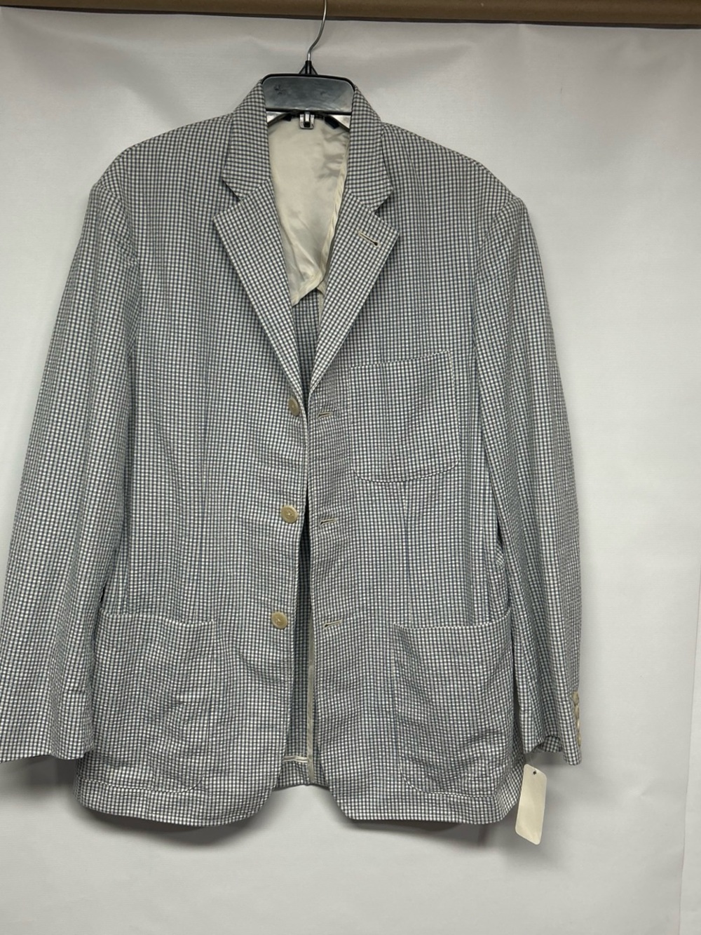 Ralph Lauren Gray Houndstooth Sport Coat